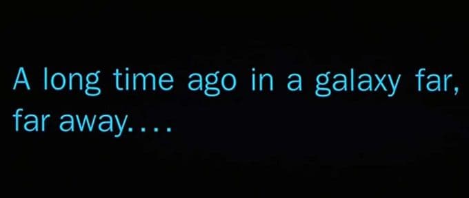 what year does Star Wars take place