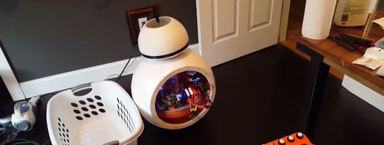 Star Wars fan creates working BB-8