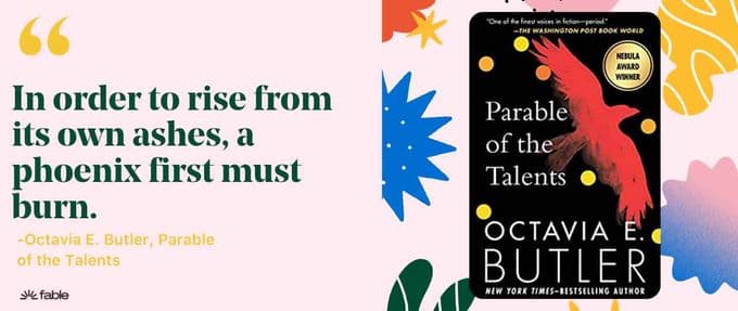 Fable Sci-Fi Book Club Launches With Parable of the Talents by Octavia Butler