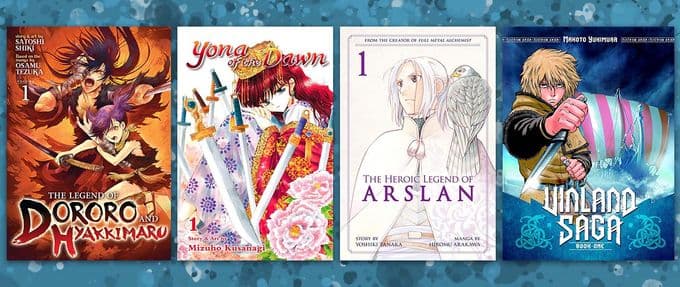 Collage of Manga Like Vinland Saga