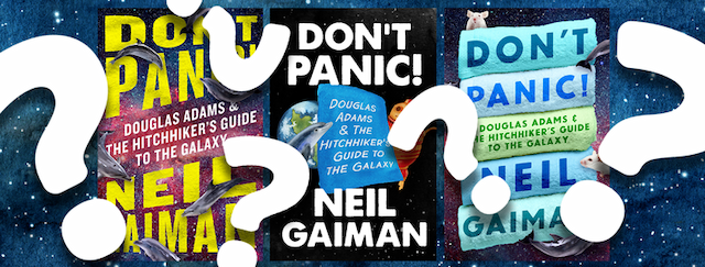 Cover Reveal: See the Final Cover for Neil Gaiman's Don't Panic
