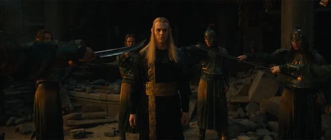 The Screenshot of the Season 2 Trailer of The Rings of Power Depicts Sauron Surrounded by Swords