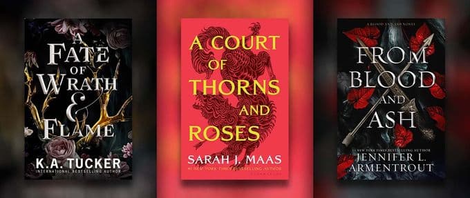 Spicy fantasy books like A Court of Thorns and Roses