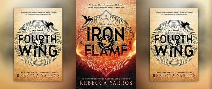 Fourth Wing and Iron Flame by Rebecca Yarros