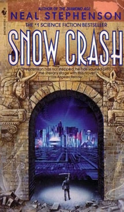 cyberpunk books Snow Crash Neal Stephenson