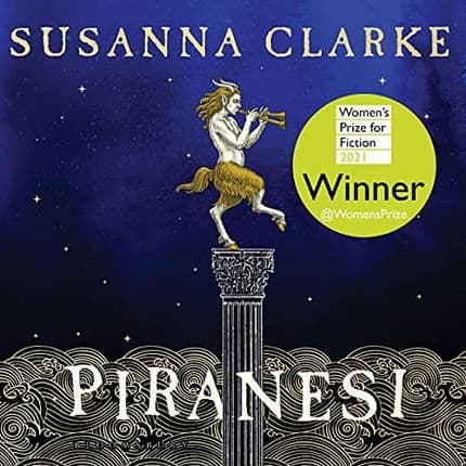 'Piranesi' by Susanna Clarke audiobook cover