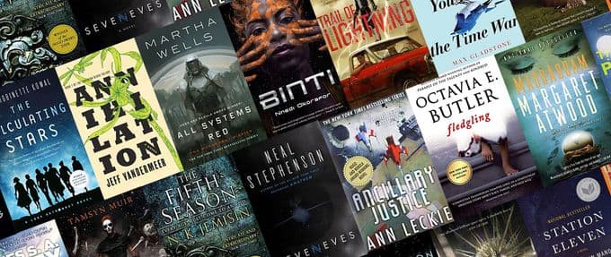 covers of the best scifi books of the 2010s