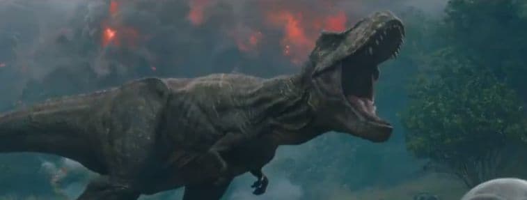 Chaos Erupts in Volcanic First Trailer for Jurassic World: Fallen Kingdom  
