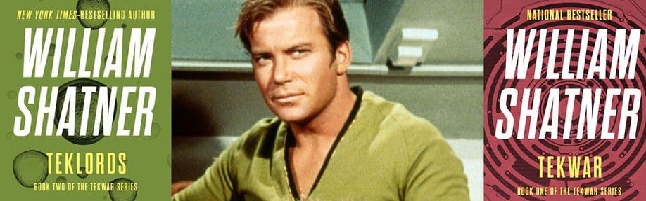 A Look Back at William Shatner’s TekWar Sci-Fi Book Series
