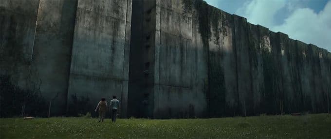 Screenshot of 'The Maze Runner' trailer